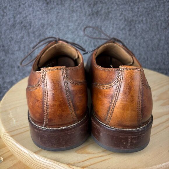 Cole Haan Giraldo II Bike Toe Derby Mens 12 Brown Brogue Oxford Dress Shoe Grand main image 5